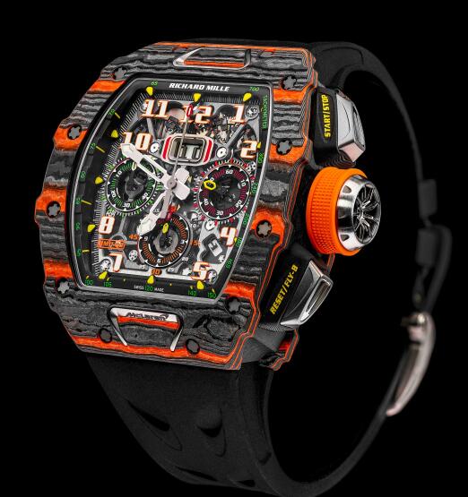 Richard Mille Replica Watch RM 11-03 McLaren RM 011 Flyback chronograph